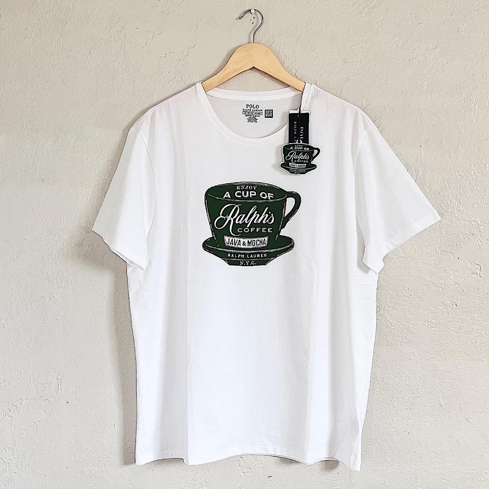 Polo Ralph Lauren Custom Slim Fit Ralph's Coffee T-Shirt - Picture 2 of 3